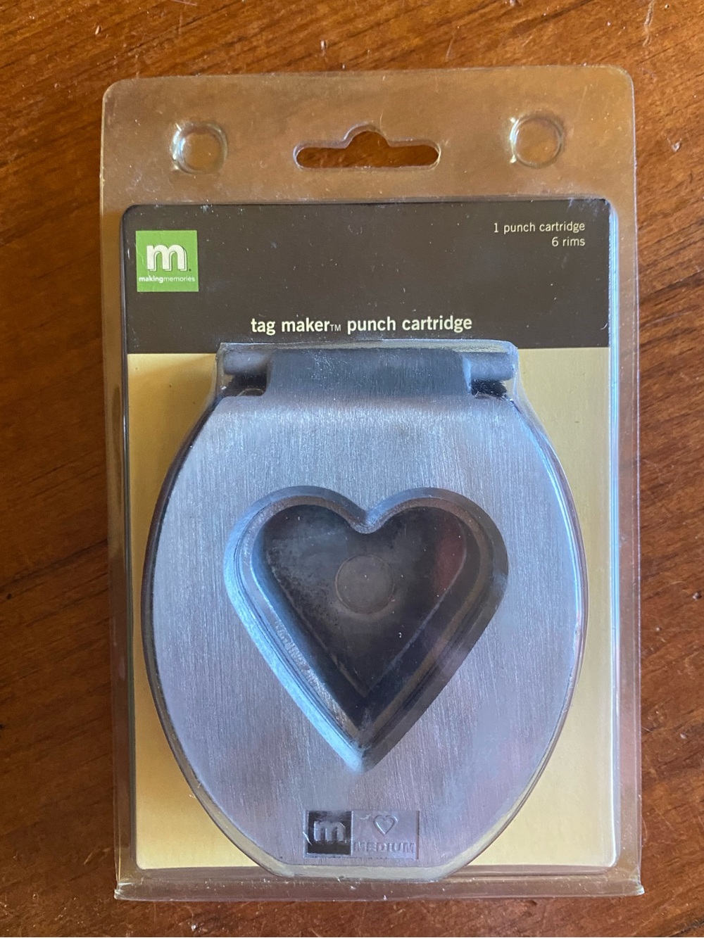 Tag Maker Cartridge Heart Medium